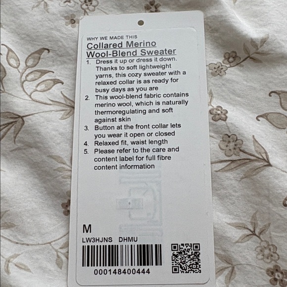 lululemon Collared Merino Wool-Blend Sweater - Picture 9 of 9
